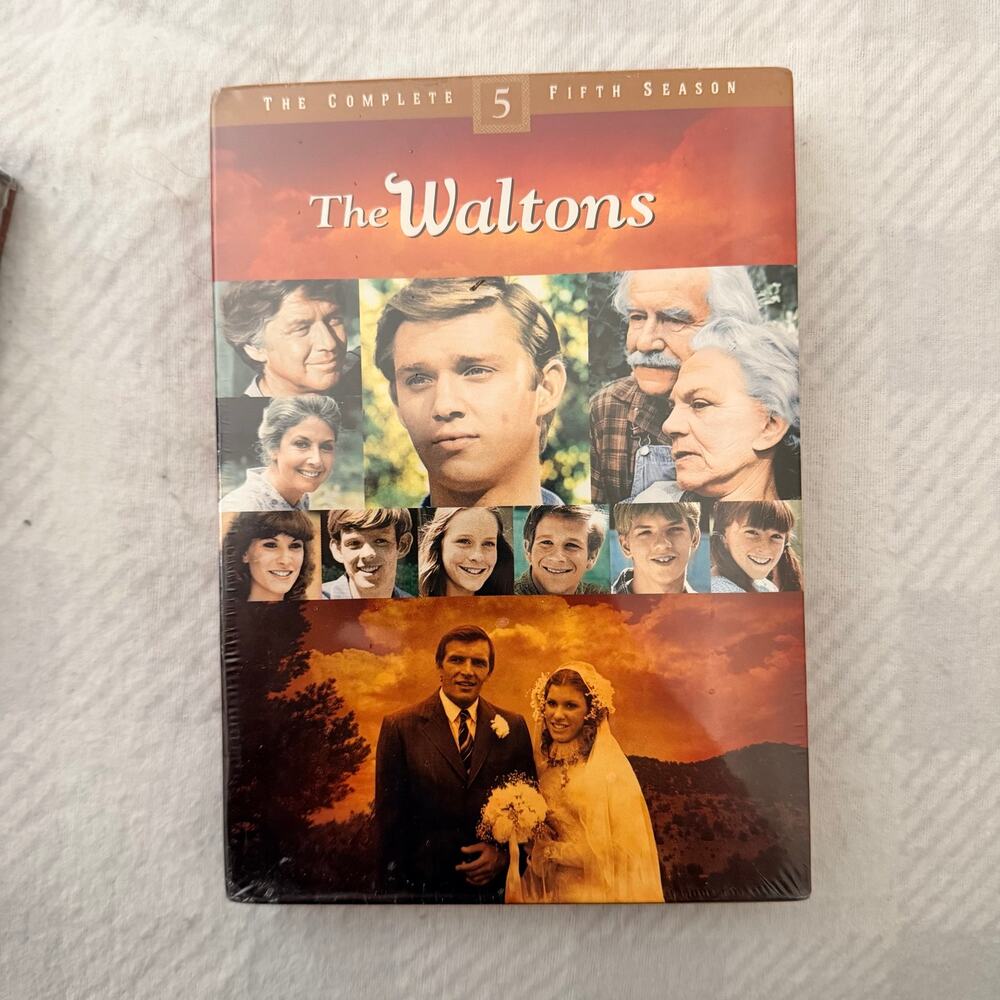 The Waltons Fifth Season DVD, 2007, 5-Disc Set NEW